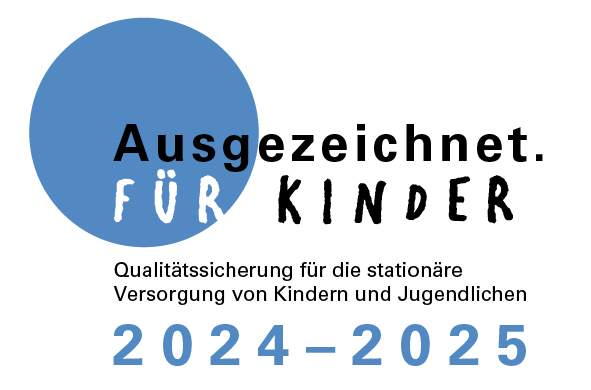 Ausgezeichnet. Für Kinder | Qualitätssicherung für die stationäre Versorgung von Kindern und Jugendlichen 2024 - 2025